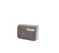 PPQIRU Caddie de Fauteuil for canapé, Support de télécommande, Organisateur d'accoudoir inclinable, antidérapant avec Poche de Rangement for Tablette de Magazines(Grey)