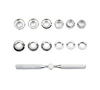 PPQIRU Ensemble d'ouvreur de Couvercle arrière Montre vec 6 Matrices, Kits d'outils réparation, Accessoires for pour Montre