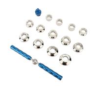 PPQIRU Ouvre-boîtier de Montre Plus Proche, 13 Tailles, Grande à Main, Coque arrière, dissolvant clé, Matrices, Outil réparation for pour Montre