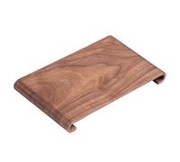 PPQIRU Plateau De Service Table en mousse sèche noyer, plateau à thé, maison, petite, assiette de service Simple bois massif