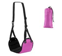 PPQIRU Repose-Pieds pour Avion Hamac Repose-Pieds en Mousse à mémoire de Forme, Cintre Voyage, Avion, Meubles Patio, Chaise Suspendue, balançoire Camping(Rose Red)