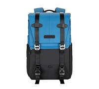 PPQIRU Sac à Dos de Photographie de Grande capacité, étanche, Multifonctionnel, for Appareil Photo DSLR, Sacs for trépied avec Housse de Pluie(Blue)