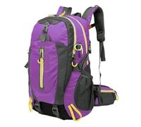 PPQIRU Sac à Dos De Randonnée Sac à Dos de Voyage résistant à l'eau 40l, for Camping, randonnée, Ordinateur Portable, Trekking, Escalade, Fournitures de randonnée for Hommes et Femmes(Purple)