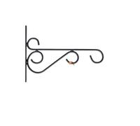 PPQIRU Supports Pour Paniers Suspendus 2 Pack Plant Hanger Hook Hangers Outdoor Indoor Heavy Duty Hanging Basket Hooks Wall for Fence Lantern Bird