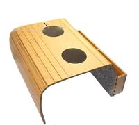 PPQIRU Table d'accoudoir de canapé Pliable, Pochette permettant de Gagner de l'espace, Sac de Rangement Divers Multi-Poches for télécommande de télévision et téléphone Portable