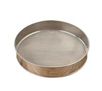 PPQIRU Tamis pour Sol Outils De Jardinage, Accessoires, Tamis Cuisson for Farine, Thé, Passoire À Pâtes, Ustensiles Sol, Maille en Acier Inoxydable(18cm)