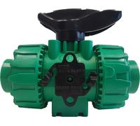 PPR Aqua-Plus Fusiotherm robinet à bille Union 32mm, tuyau d'eau, tuyau de chauffage