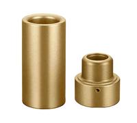 PPR Ensemble de têtes d'extension de soudure à chaud - Alliage d'aluminium avec revêtement PTFE, tailles 20 mm/25 mm/32 mm pour réparation de trous muraux et serré-A (25 mm)