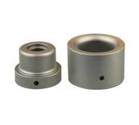 PPR Lot de 2 têtes de soudage de tuyaux 20-32 mm pour outil de fusion à chaud, ensemble de matrices de fusion de douilles compatibles avec les tubes PPR et PEHD, pièce de soudeur en alliage