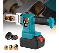 PPR Machine de soudage de tuyaux, soudeur à fusion sans fil pour tuyaux en plastique et en fer, outil de soudage rechargeable pour joindre efficacement les tuyaux