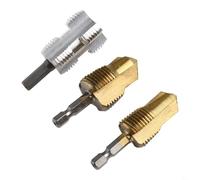 Ppr Tuyau d'eau filetage interne PVC avec foret Ppr pour 1/2 dispositif de tuyau en plastique Tige hexagonale Extenseur étagé 635 mm pour ouvre-boîte Inch Plus (C)