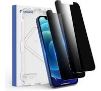 Pps-Verre Trempé Pour Iphone 12 Pro Max - Lot De 2 - Anti Espion Vitre Protection Écran 6.1"" Anti-Spy Privacy, 3d-Touch, Installer Facile, Dureté 9h Film Protège Écran