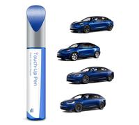 (PPSB) Stylo de coloriage Tesla bleu profond métallisé - Réparation de rayures DIY avec correspondance des couleurs pour modèle 3/Y/S/X