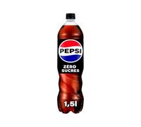 PPSI - Soda Cola Zéro Sucres au Goût Intense et Rafraîchissant, Bouteille 1,5L