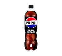 PPSI - Soda Cola Zéro Sucres, Rafraîchissement Intense et Goût Authentique, Bouteille 1L
