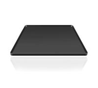 PPSMRT Bac d'égouttage en Silicone, Tapis de Sol pour réfrigérateur, empêche d'eau, Plateau de congélateur, Mini bac d'égouttement pour, Noir, 65x60cm Gris
