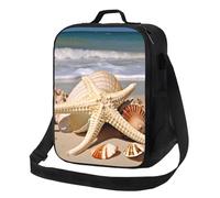PPTHSNVB Grand sac à déjeuner isotherme étanche et réutilisable avec bandoulière réglable pour femme et homme