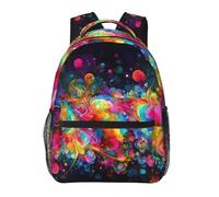 PPTHSNVB Sac à dos de voyage pour ordinateur portable, beau et coloré, sac à dos décontracté, sac de travail léger