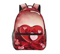 PPTHSNVB Sac à dos de voyage pour ordinateur portable Happy Valentine's Day Carry On Sac à dos décontracté Sac à dos léger Business Work Bag