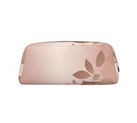 PPTHSNVB Trousse à crayons or rose avec fermeture éclair - Grande capacité - En cuir - Portable - Pour homme et femme