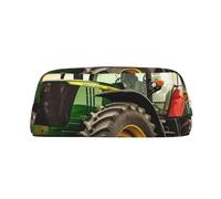 PPTHSNVB Trousse à crayons sur le thème du tracteur avec fermeture éclair - Grande capacité - En cuir - Portable - Pour homme et femme, Argenté., Taille unique, Imprimé