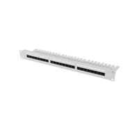 Lanberg Panneau de brassage 19" 1U – 24 ports Cat.5E UTP avec emplacement de câbles