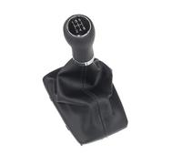 PPXBFD Couvercle Levier Vitesse pour A4 8E B6 B7 2000 2001 2002 2003 2004 2005 2006 2007 2008 Levier Vitesse Voiture Couvercle Botte Guêtre Soufflet Levier Vitesse(B 12345R Black Line)