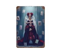 PPZEBDYB Affiche de film Alice au pays des merveilles - Décoration murale en métal - Décoration de bar moderne - 30 x 20 cm