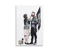 PPZEBDYB Banksy Poster sur toile décorative moderne pour chambre à coucher (30 x 45 cm)