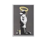 PPZEBDYB Banksy - Poster sur toile - Impression sur toile - Décoration murale moderne pour chambre à coucher - 40 x 60 cm