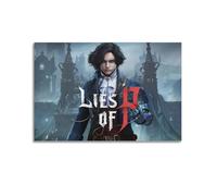 PPZEBDYB Poster de film Lies of P sur toile - Impression d'art moderne pour chambre à coucher - 50 x 75 cm