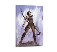 PPZEBDYB Poster de jeu Tomb Raider Game Poster15 - Poster décoratif sur toile - Affiches murales et artistiques - Décoration moderne pour chambre à coucher - 50 x 75 cm