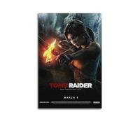 PPZEBDYB Poster de jeu Tomb Raider Game Poster22 - Impression sur toile - Impression d'art moderne pour chambre à coucher - 60 x 90 cm