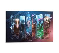 PPZEBDYB Poster décoratif sur toile d'éclats de lumière - Poster mural et image d'art moderne pour chambre à coucher - 20 x 30 cm