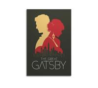 PPZEBDYB Poster décoratif sur toile The Great Gatsby - Poster et image d'art moderne pour chambre à coucher - 50 x 75 cm