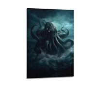 PPZEBDYB Poster décoratif sur toile « The Siren And The Abyss » - Impression d'art moderne pour chambre à coucher - 60 x 90 cm