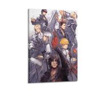 PPZEBDYB Poster Final Fantasy XVI sur toile - Impression sur toile - Décoration murale moderne pour chambre à coucher - 50 x 75 cm