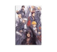 PPZEBDYB Poster Final Fantasy XVI sur toile - Impression sur toile - Décoration murale moderne pour chambre à coucher - 20 x 30 cm