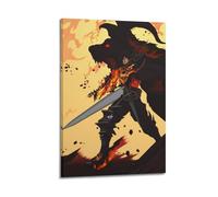 PPZEBDYB Poster sur toile Final Fantasy XVI - Impression sur toile - Décoration murale moderne pour chambre à coucher - 50 x 75 cm
