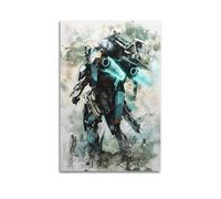PPZEBDYB Videospiel Poster Xenoblade Chronicles 2 - Poster décoratif sur toile - Affiches murales et d'art - Impression d'art moderne pour chambre à coucher - 60 x 90 cm
