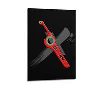 PPZEBDYB Videospiel Poster Xenoblade Chronicles 2 - Poster décoratif sur toile et image d'art moderne pour chambre à coucher - 50 x 75 cm