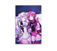 PPZEBDYB Videospiel Xenoblade Chronicles 2 Poster décoratif sur toile pour chambre à coucher 60 x 90 cm