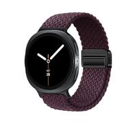 PPzsyxx Bracelet en nylon Pour Samsung Galaxy Watch 8 40mm 44mm, Band spécialisé Pour 8Classic 46mm, bracelet sport élastique respirant Accessoires(14 Deep purple,For Watch 8 40 44MM)