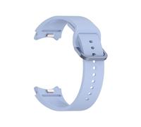 PPzsyxx Bracelet en silicone à bouton à ajustement rapide, Pour Samsung watch7/FE, Pour Galaxy watch6 5 4, sans espaces, extrémité incurvée(NO.2 Extreme blue,For Galaxy Watch FE)