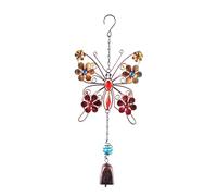 Pqahffowr 1 Carillon Éolien Papillon, Décoration Intérieure et Extérieure, en Métal, Qu'Illustré, pour Les Cadeaux de Grand-Mère, Cadeaux pour Maman, Maison