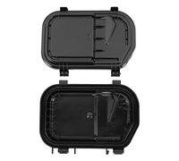 Pqahffowr 1 paire de caches anti-poussière pour phares A6 A6L C6 S6 2005-2011 4F0941158 4F0941159