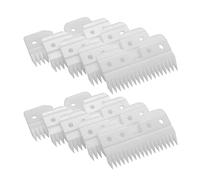 Pqahffowr 10 PièCes/Lot en CéRamique RemplaçAble 18 Dents Lame de Coupe en CéRamique Tondeuse pour A5 SéRie