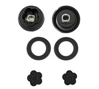 Pqahffowr 2 Connecteurs de Guide de Lame de Disjoncteur Mural, Pièces de Mélangeur de Presse-Agrumes d'embrayage, Roue Motrice Connecte 5 Vitesses pour Monsieur Cuisine