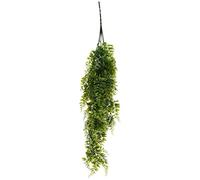 Pqahffowr 2 PièCes Artificielles FougèRes Suspendues Plantes Vigne Faux Lierre Boston FougèRe Plante Suspendue en Plein Air RéSistant Aux UV Plantes en Plastique