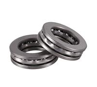 Pqahffowr 2 x axes Axial Roulement a billes 51104 20 x 35 x 10mm